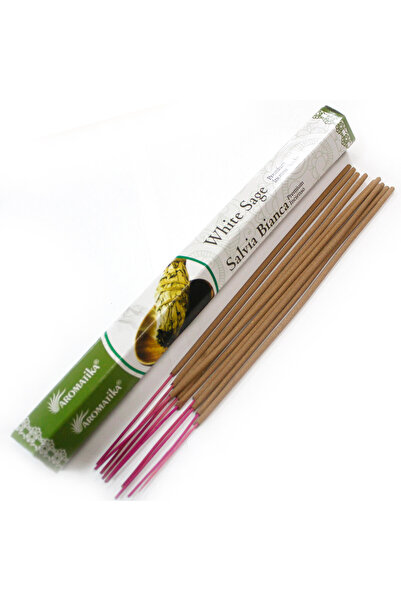 OEM Set bețișoare parfumate naturale Aromatika – Salvie Albă | Purificare, pr...
