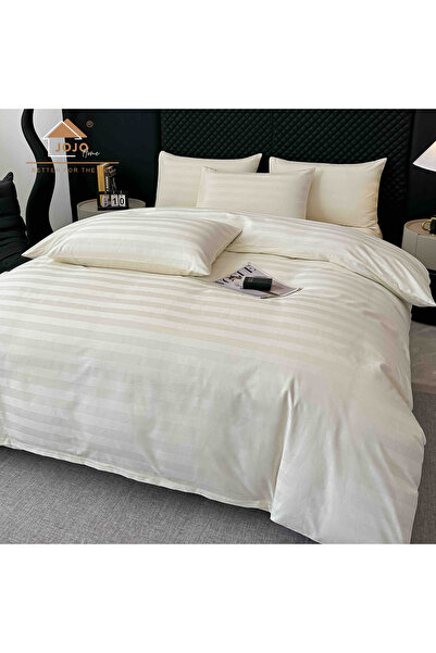 Lenjeria Pufoasa Lenjerie de Pat Damasc Deluxe Luxury 100% Bumbac Premium, 6 ...