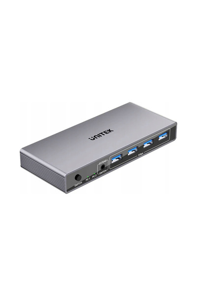 Unitek Comutator KVM 8K@60Hz USB 3.0 5Gbps DP Switch DisplayPort 4K