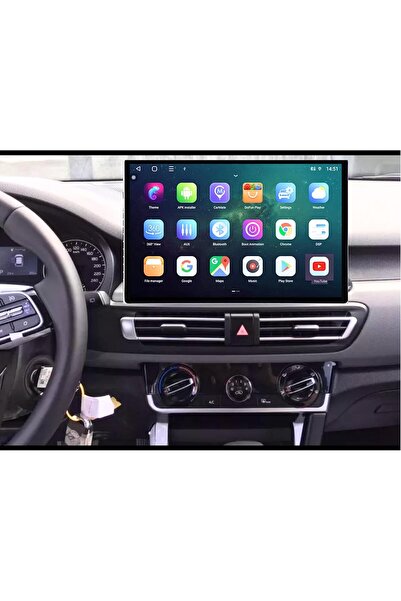 Carplayer Kia seltos android screen 13 inch wireless applecarplay android aut...