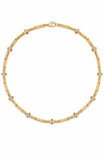 Defne Silver Bety Ataç Choker Kolye
