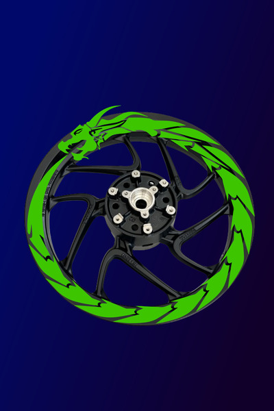 shp Motorcycle Scotter Universal 17Inch Wheel Rim Compatible Ejder/Ejdera Whe...