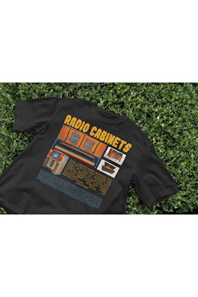 Grafftee Clothing Radio Cabinets Printed Unisex Oversize T-Shirt