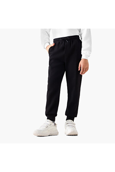 Juniors Elasticated Drawstring Waist Joggers with Pockets