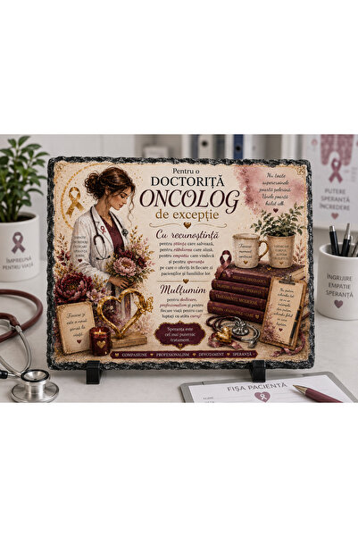 hiperborea Placă ardezie - Pentru o Doctoriță Oncolog de Excepție