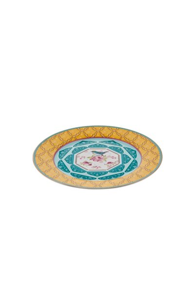 ROY KING QUSH SARI TEKLİ PASTA TABAK 19CM