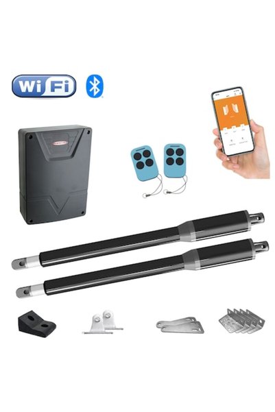 dualcomp Κιτ Αυτοματισμού Αυλόπορτας WiFi, 2 x 2 μ., 2 x 150 κιλά, APB-150L