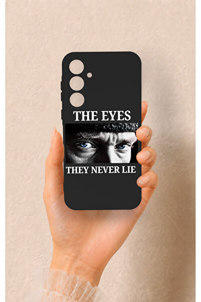 Vip Case Samsung A35 Uyumlu Atatürk Eyes Desenli Silikon Kılıf