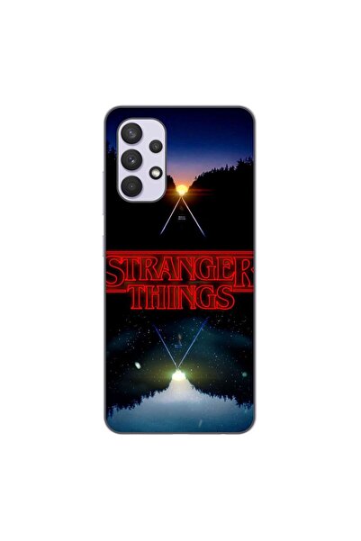 OEM Husa compatibila cu Samsung Galaxy A32 5G Silicon Gel Tpu Model Stranger ...