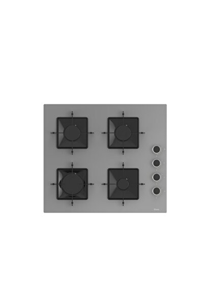 Bosch & Ferre Antrasit 3 lü Ankastre Set - Ultra Sessiz Davlumbaz - 42 dB ( HUA717BN0T - SS208 - D088-SA ) Buhar Destekli