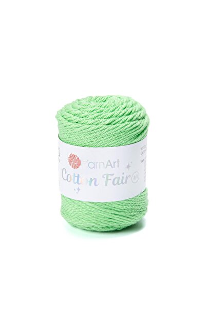 Yarnart COTTON FAIR 4/4 - Ață de tricotat VERDE-5556