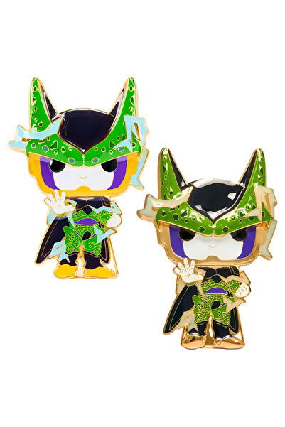 Funko Pachet 12 Insigne POP Dragon Ball Z Perfect Cell 10cm 11 + 1 Chase