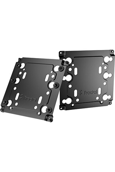 Fractal Design Set 2 bucăți Multibracket Universal Tip A, HDD/SSD/Pompă, Negru