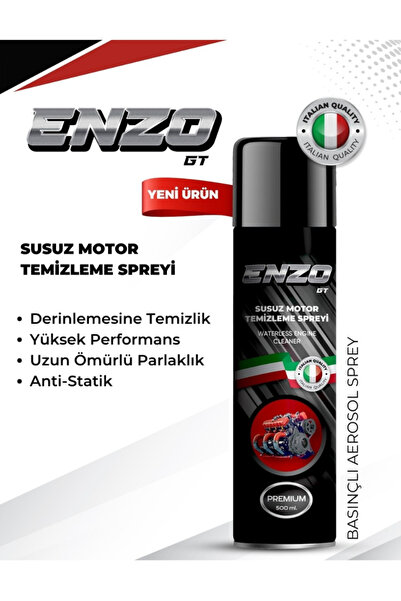 ENZO GT Susuz Motor Temizleme Spreyi 500 ML