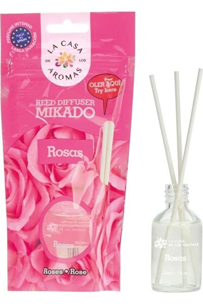 La Casa De Los Aromas Ulei aromatic cu bețișoare Trandafir 30ml