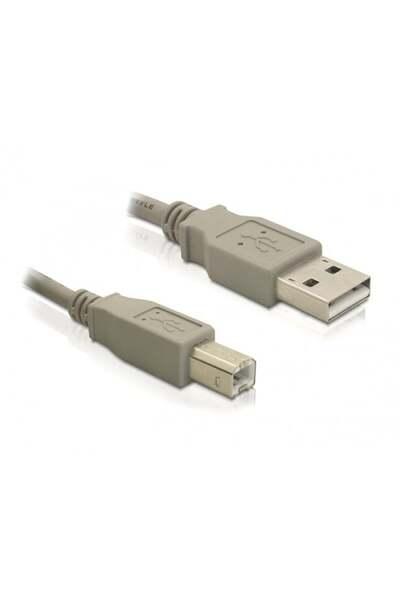 DELOCK Cablu USB USB-A - USB-B 1,8 m alb (82215)