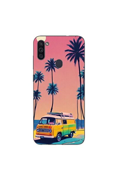 OEM Husa compatibila cu Samsung Galaxy A11 Silicon Gel Tpu Model Summer Vibes...