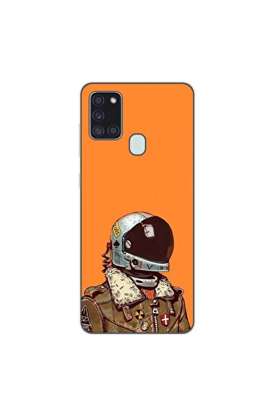 OEM Husa compatibila cu Samsung Galaxy A21S Silicon Gel Tpu Model Space Aviator