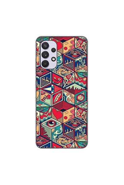 OEM Θήκη συμβατή με Samsung Galaxy A32 5G Σιλικόνης Gel TPU με σχέδιο Pop Art...