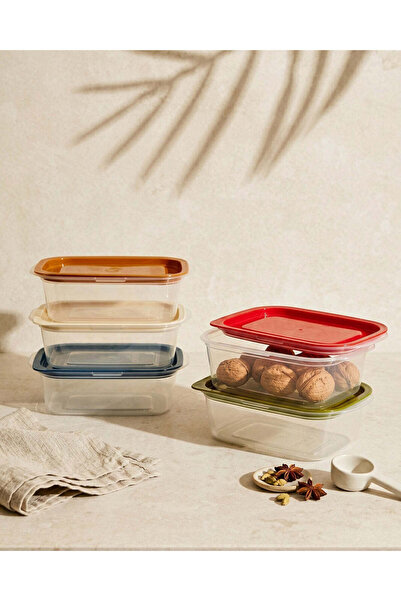 REDTAG Assorted Rectangle Food Storage Set (10 Piece)