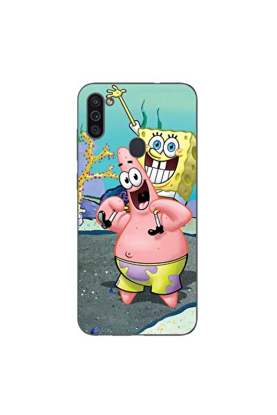 OEM Θήκη συμβατή με Samsung Galaxy A11 από σιλικόνη gel TPU με σχέδιο Σφουγγα...