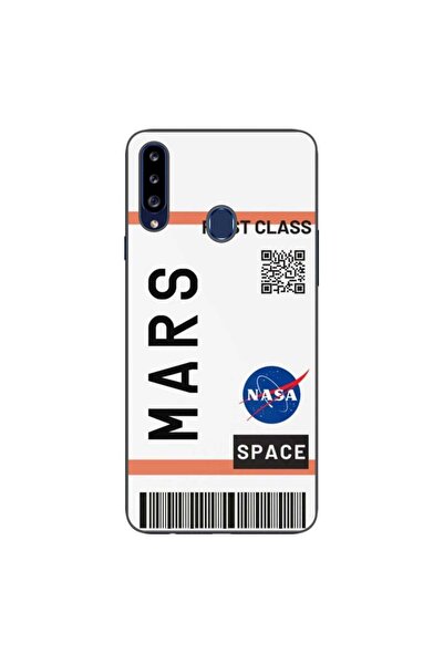 OEM Husa compatibila cu Samsung Galaxy A20S Silicon Gel Tpu Model Tichet To Mars