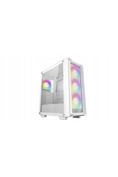 Kraft&dele Carcasă PC DeepCool CC560 MESH V2 Midi Tower ATX cu fereastră, albă