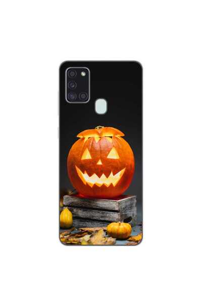 OEM Husa compatibila cu Samsung Galaxy A21S Silicon Gel Tpu Model Halloween D...