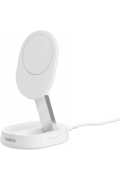 Belkin Încărcător cu inducție MagSafe QI2 15W USB-C Alb pentru Apple iPhone