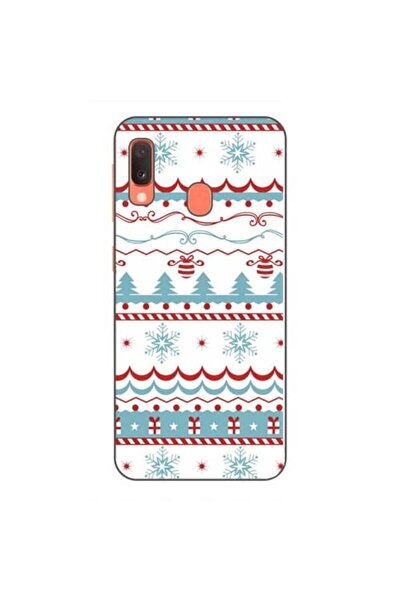 OEM Husa compatibila cu Samsung Galaxy A20e Silicon Gel Tpu Model Craciun Pat...