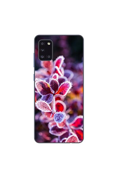 OEM Husa compatibila cu Samsung Galaxy A31 Silicon Gel Tpu Model Flori Inghetate