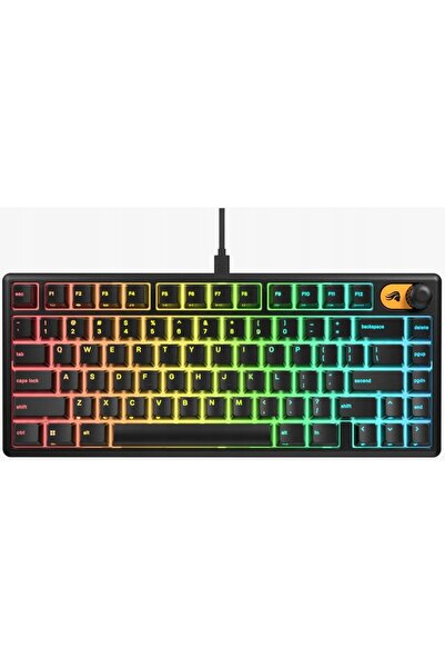 Kraft&dele Tastatură cu fir membranală Glorious GMBK 75% US GLO-GMBK75-BLK-US