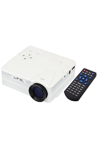 LTC Proiector LED Mini Compact 640x480 USB/HDMI/VGA cu Telecomandă