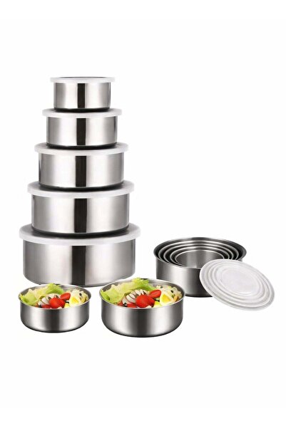 TOSHIONICS Stainless Steel Food Containers with Lid, Lunch Box, Leak-Proof, R...