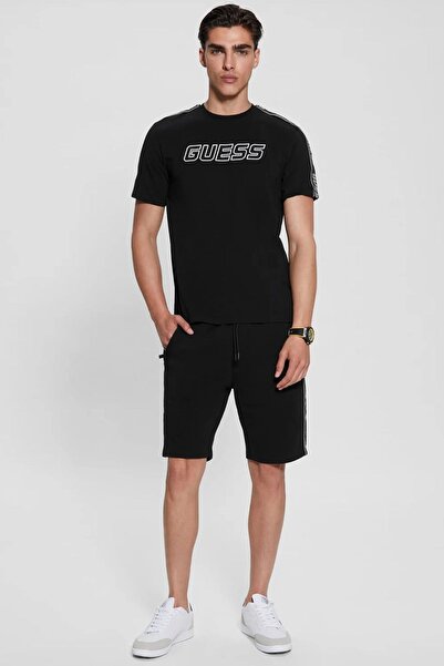 Guess Tricou negru pentru bărbați