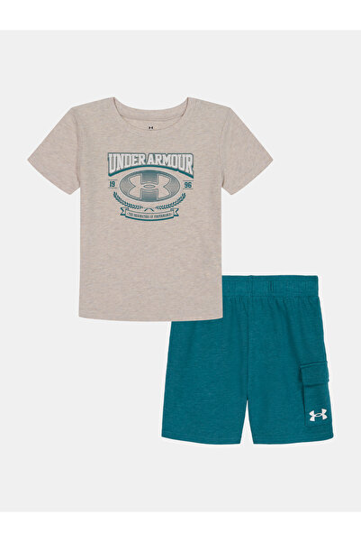 Under Armour Set pentru băieți UA CARGO SHORT SET-BRN