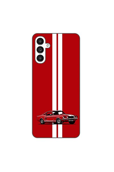 OEM Калъф, съвместим със Samsung Galaxy A13 5G, силиконов гел TPU, модел Черв...