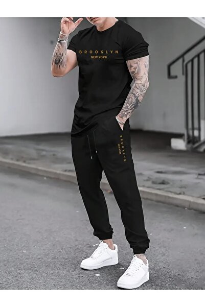 PAVRO Unisex Oversize Top and Bottom Two-Piece Comfortable Tracksuit Set