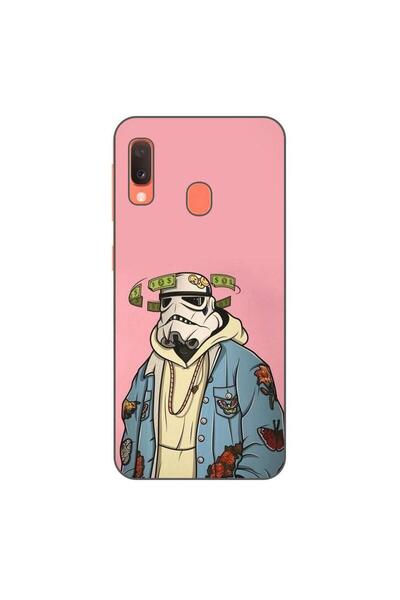 OEM Θήκη συμβατή με Samsung Galaxy A20e Σιλικόνης TPU Μοντέλο Trooper Money