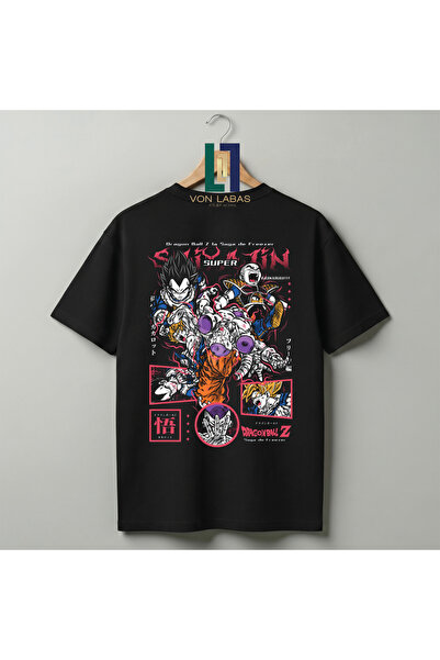 Grafftee Clothing Dragon Ball Z Design Premium Cotton Unisex T-Shirt - High-Q...