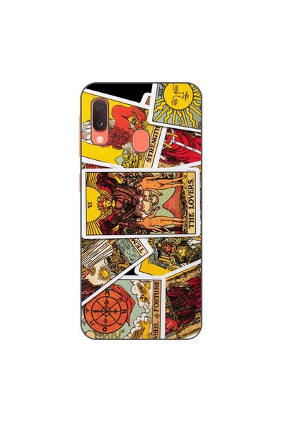 OEM Husa compatibila cu Samsung Galaxy A20e Silicon Gel Tpu Model Carti Tarot