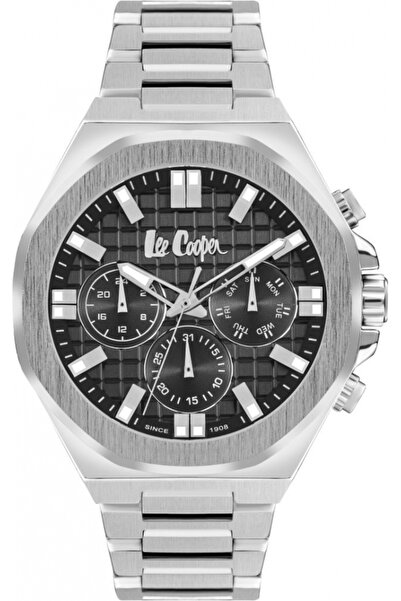 Lee Cooper Ceas de modă din oțel pentru bărbați LC07982.350 — ideal ca un cadou.