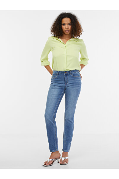ORSAY Blugi de damă slim fit, albastru deschis