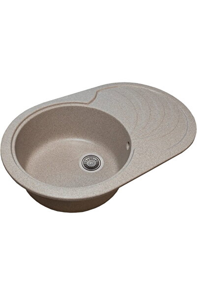 Hausberg Chiuveta bucatarie Sanitec NS SN9033ST-BEJ, granit-compozit, 1 cuva ...
