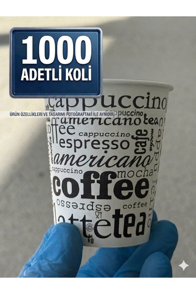 LION CUP 07 Oz 1000'lik Karton Bardak