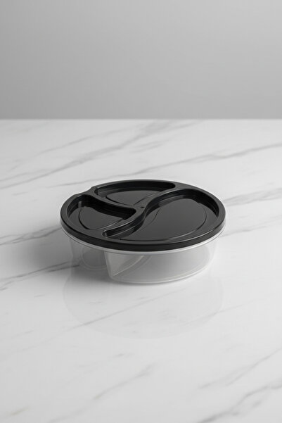YAZICI 3 Compartment Storage Container 750 ml |   Breakfast and Snack Organiz...