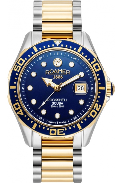 Roamer Ceas bărbătesc 220858 47 45 50, albastru marin, sportiv.