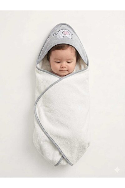 DAY BY DAY Newborn Baby Towel with Hood Suitable for Newborns to 9 Months Old