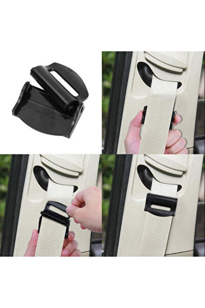 Alayjah , Plastic Sports-Style Seat Belt Holder Clip, Pack of 2, Comfort Neck...