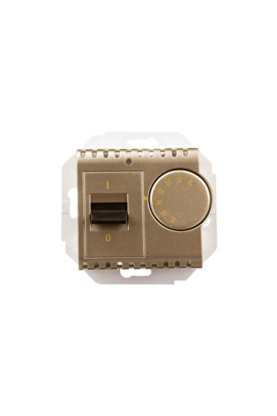 Kontakt-Simon 54 Regulator de temperatură cu senzor intern auriu mat (DRT10W....